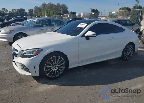 2019 Mercedes-Benz C 300 from USA, damaged, VIN WDDWJ8DB4KF843805